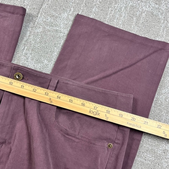 J. Hilburn Classic 5-Pocket Sueded twill Purple Dress Pant Mens Sz 38 - Picture 6 of 7